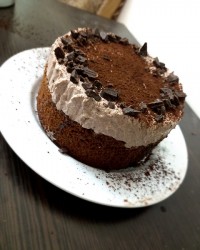 کیک موس شکلاتی