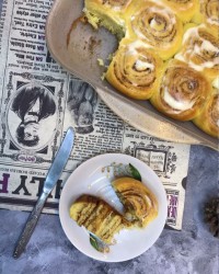 رول کدو حلوایی