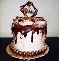 کیک شکلاتی، سفارشی