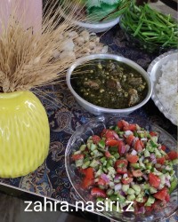 خورشت قرمه سبزی با سیر