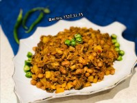 خوراک لوبیا وماهی