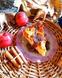 کیک سیب و مارمالاد