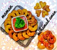 اسنک حلقه ای سیب زمینی