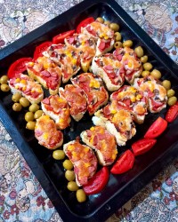 پیتزا لقمه ای