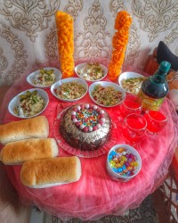 کیک یخچالی شکلاتی