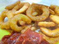 اسنک حلقه ای سیب زمینی