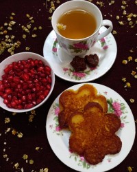 دمنوش بابونه قرار گروهی با مصی خانم