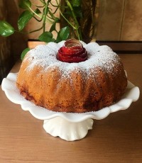 کیک سیب ودارچین.