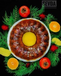 کیک نارنگی با سس نارنگی ورق بزنید لطفا