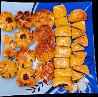 کلوچه خرما وگردو..کلیچه تمر ولوز عراقیه