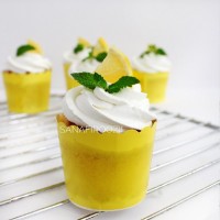 کاپ کیک لیمویی