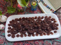 حلوا سه آرد با شیره خرما