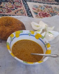 نهار امروزمون اشکنه بنه