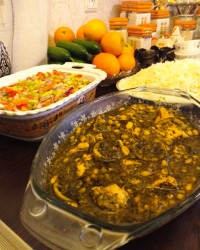 قورمه سبزی خوشمزه