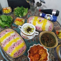 تدارکات من برای مهمونام