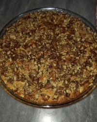 کیک سیب و گردو