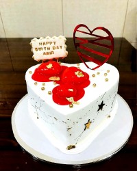 کیک تولدپسرم قلب مادر