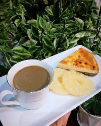 چیز کیک عصرونه امروز