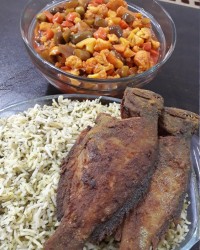 شویدپلو با ماهی ترشی امپراطوری