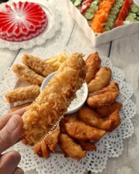 سیب زمینی نودلی