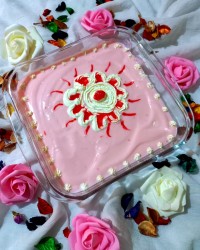 پودینگ توت فرنگی