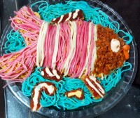 ماکارونی رنگین کمانی