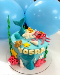 کیک پری دریایی