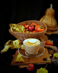 autumn latte لتــه پـاییـزی