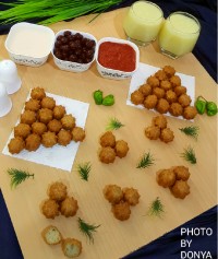 سیب زمینی بامیه ای