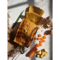 کیک هویج و گردو کرمدار (یک سالگیم)