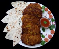 کوکوی سیب زمینی خام