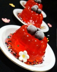 ژله انار و گلاب