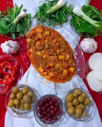 خوراک لوبیا سبز