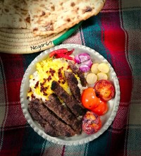 بادمجان کباب تابه ای