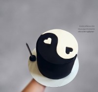 کیک سالگرد ازدواج کیک مدرن