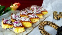 کیک شربتی در تابه دوطرفه (بدون فر)