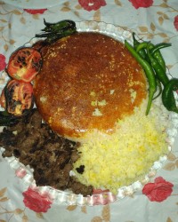 بادمجان کباب تابه ای