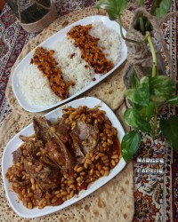 خوراک لوبیا سفید اسپانیایی