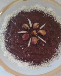 کاچی با شیره خرما روغن محلی