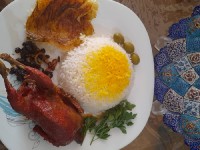 بلدرچین شکم پر دست پخت آبجی هنرمندم?