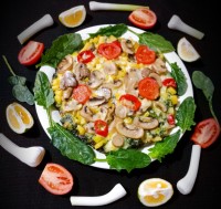 پیتزای اسفناج