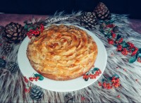 کیک سیب و دارچین