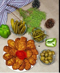 کتلت با گوشت کوبیده