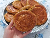 روزمرگی،،نون روغنی میان وعده عالی قندهاری