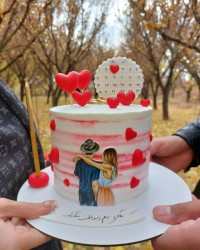 کیک سالگرد عقد