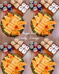 سینی فینگرفود و پیش غذا