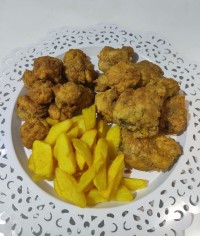 قارچ_سوخاری مرغ_سوخاری