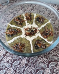 آش نذری سلامتی و ظهور حضرت آرامش