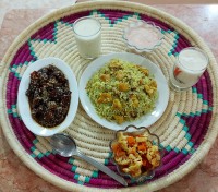 پلو شوشتری خوشمزه