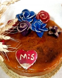 کیک دوازدهمین سالگرد ازدواجمون